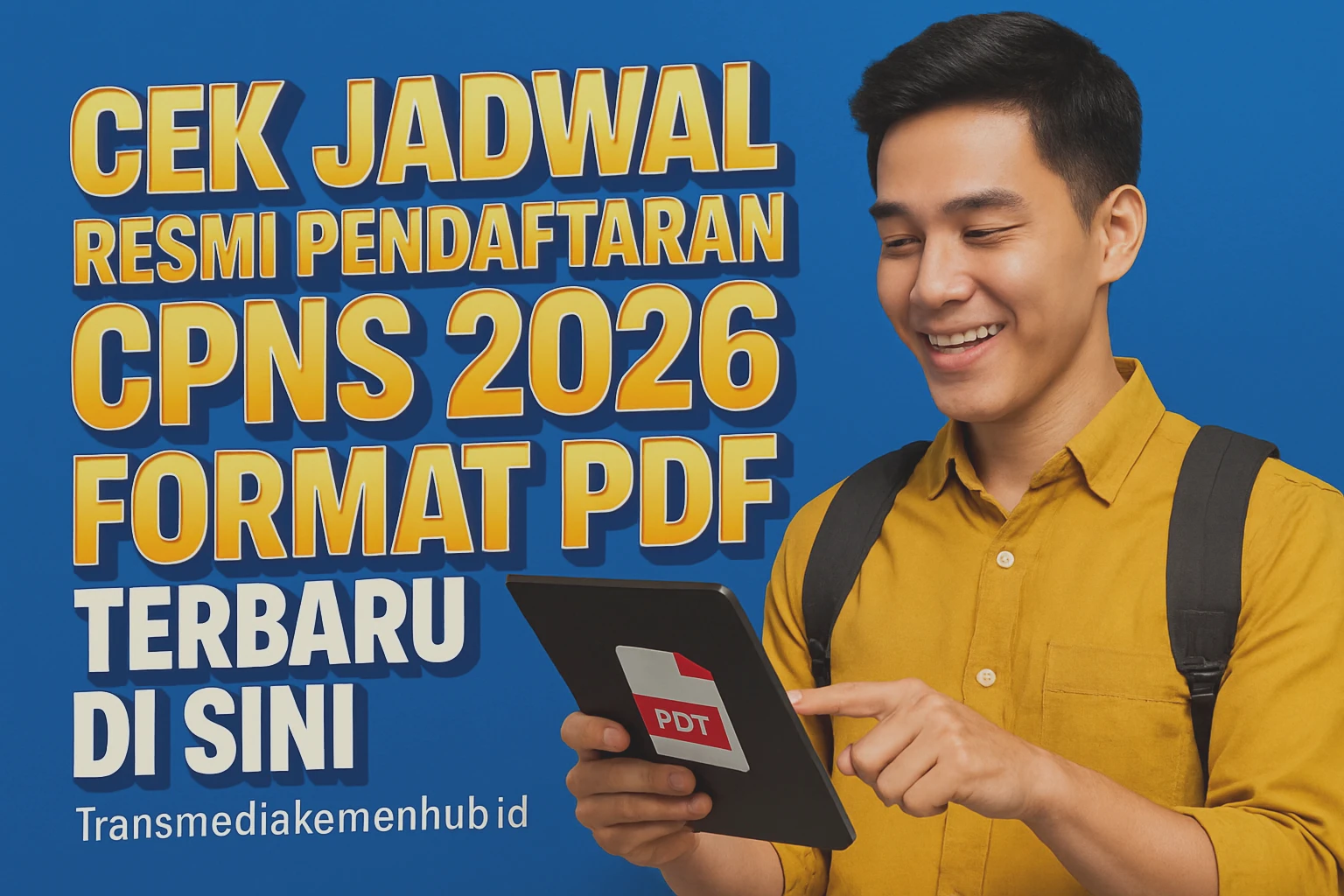 Cek Jadwal Resmi Pendaftaran CPNS 2026 Format PDF Terbaru Di Sini